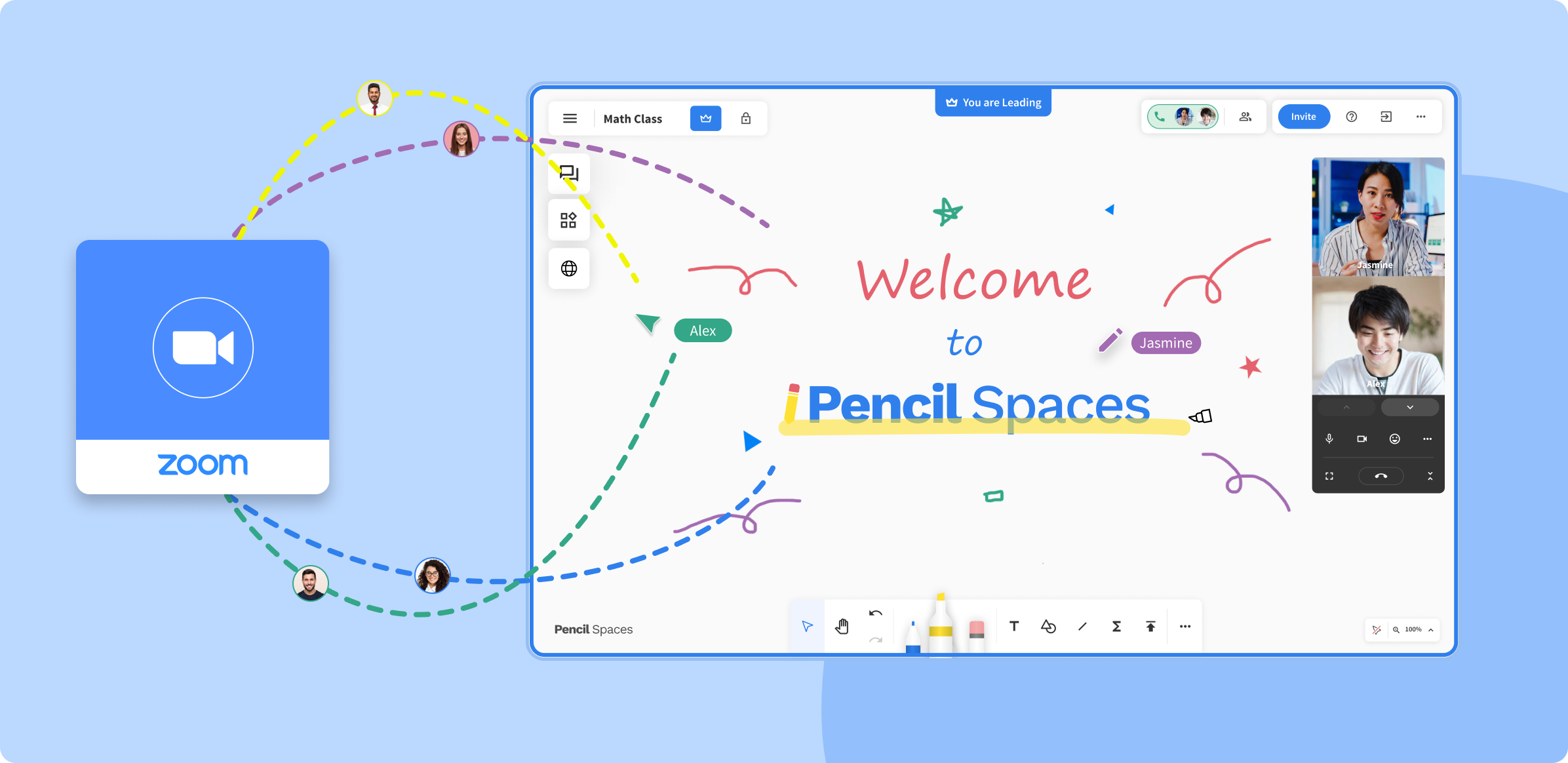 Switching to Pencil Spaces A guide for Zoom users